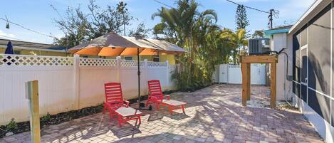Deluxe House, Courtyard View | Terrace/patio