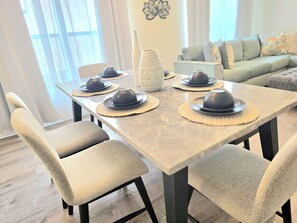 Dining - 4BR/King Bed/12 Guest/Disney/Game Rm/Snow Bird Heated Pool/Full Equipped Kitchen (Davenport)