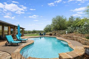 Pool - Hill Country Haven | Private Retreat • Pool • Spa (Hays County)