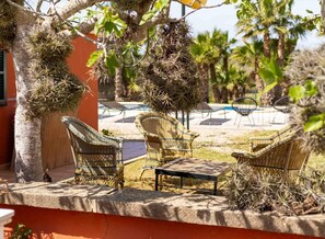 Terrace/patio - Rural property with pool in Can Picafort (Can Picafort)