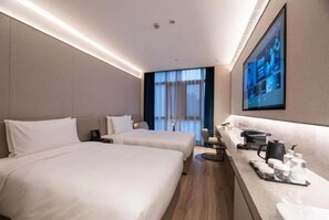 Deluxe-Zweibettzimmer, Stadtblick