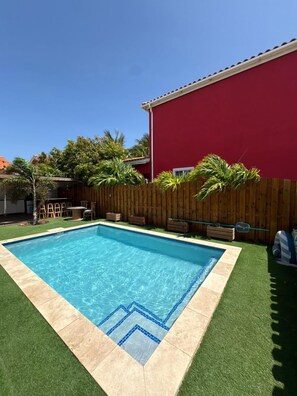 Pool - Violeta Breeze Retreat-3BDR-spacious with pool-Noord-Boroncana (Noord)