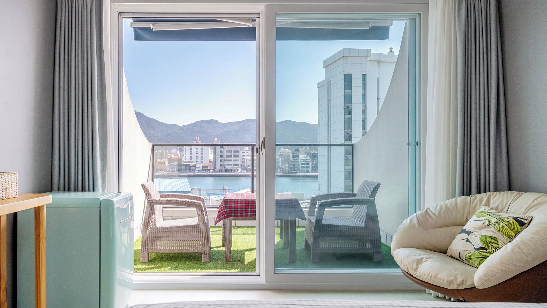 Basic-Zimmer, 1 Schlafzimmer (203 (Ocean View, Private Terrace))