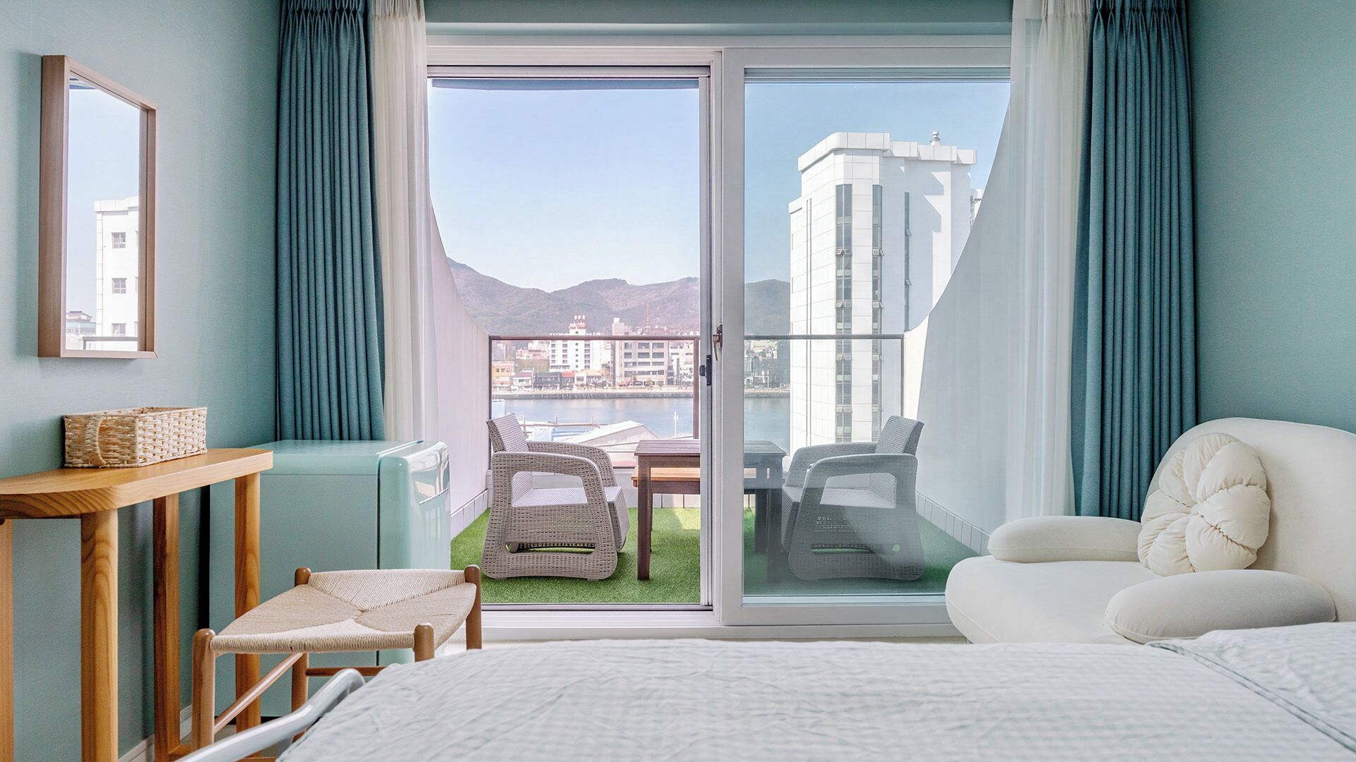 Basic-Zimmer, 1 Schlafzimmer (202 (Ocean View, Private Terrace))