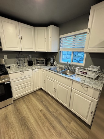Private kitchen. Serene 2-bedroom house in Worland perfect for relaxing getaways