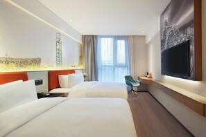 Kahden hengen comfort-huone (kaksi sänkyä), näköala pihalle