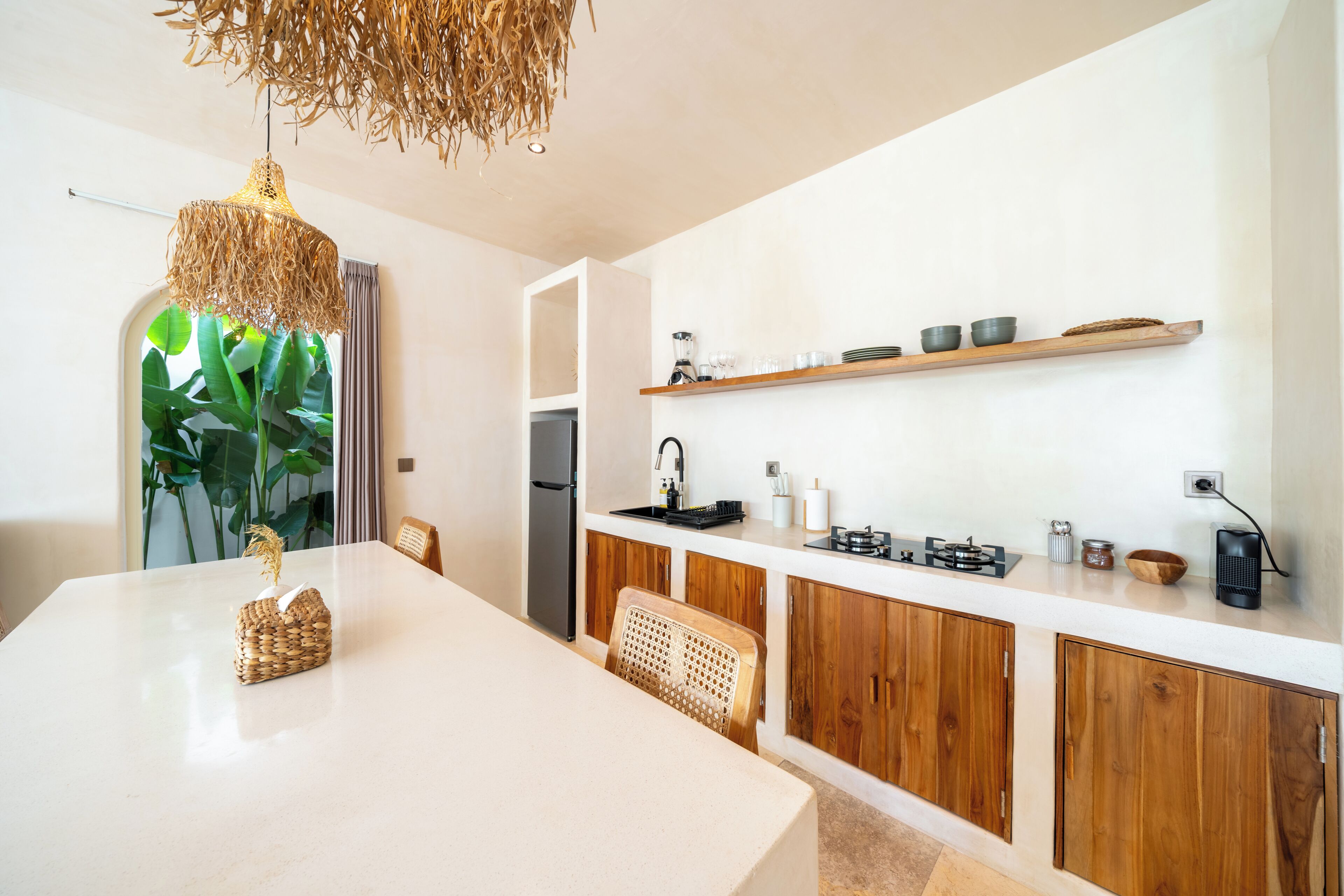 Vila, balkon, pemandangan kebun | Dapur pribadi