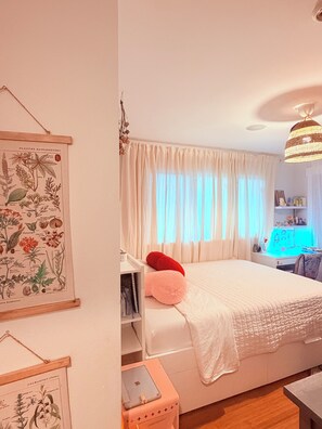 3 habitaciones, tabla de planchar con plancha y wifi 