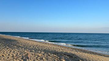 On the beach
