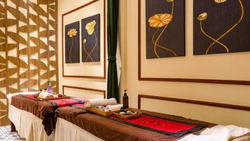 Massages aux pierres chaudes, massages des tissus profonds