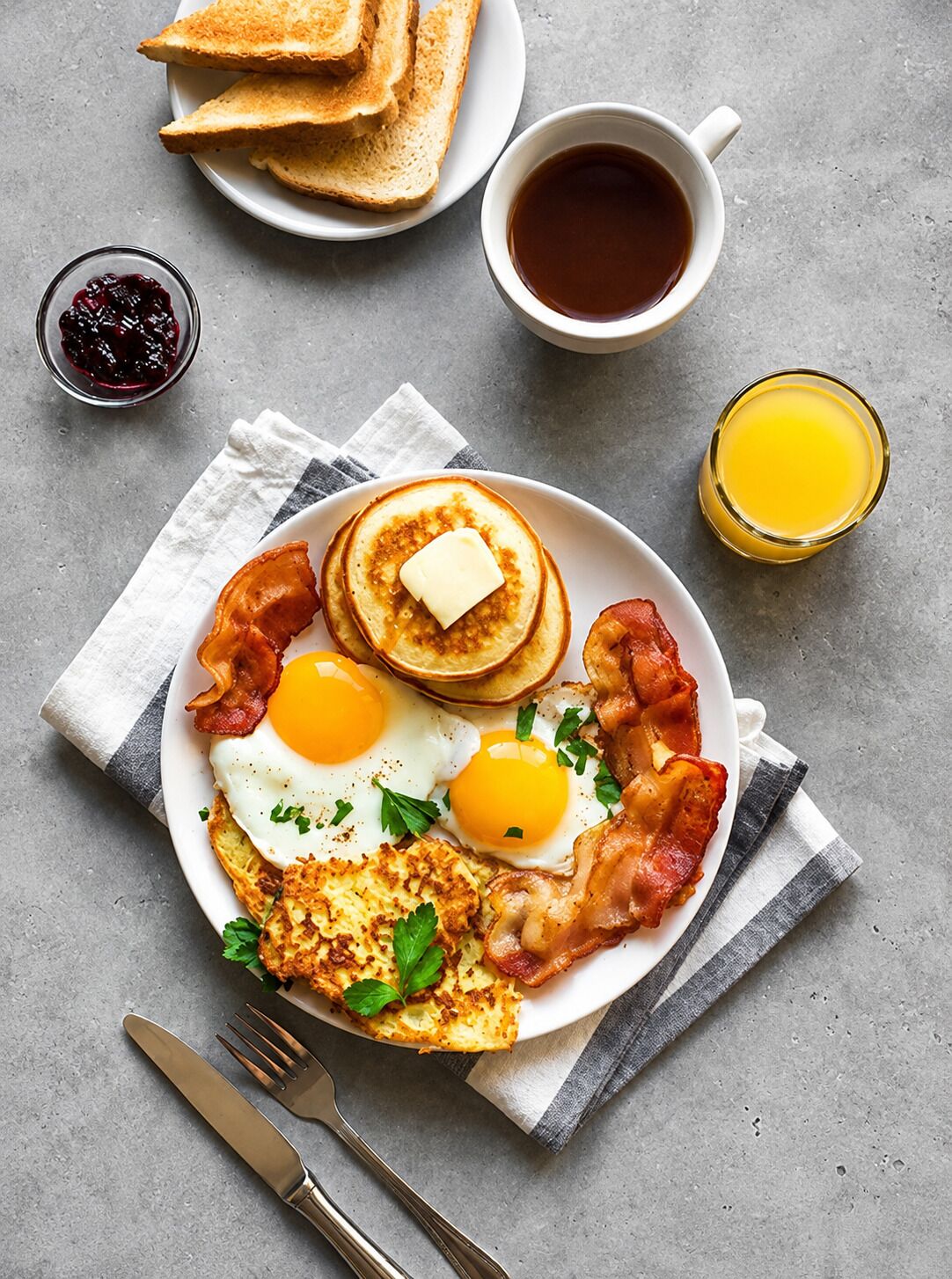 Frokost på farten hver dag (mot et tillegg)