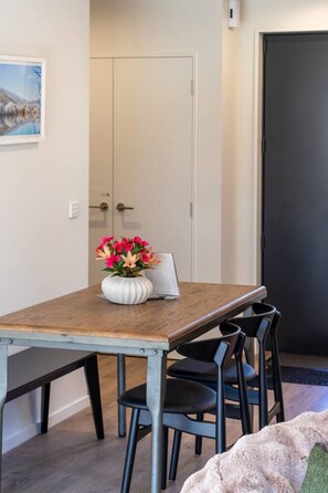 Dining - City Family Stay | Baby Ready + Carpark (Christchurch)