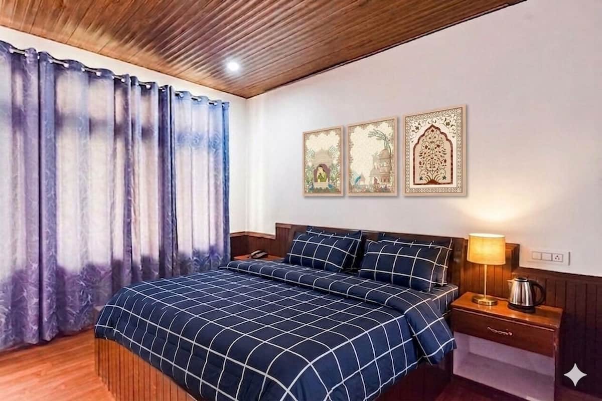 Down comforters, memory foam beds, individually decorated