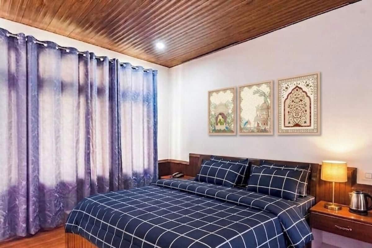 Down comforters, memory foam beds, individually decorated