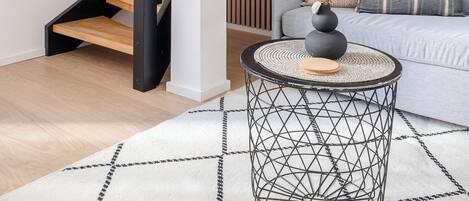 Apartment, 1 Queen-Bett und Schlafsofa | Bügeleisen/Bügelbrett, kostenloses WLAN, Bettwäsche