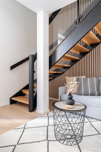 Modern Nordic Loft in Historical Area