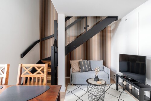 Modern Nordic Loft in Historical Area