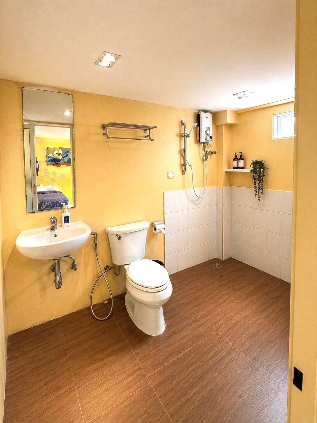 Chambre Deluxe avec lits jumeaux | Salle de bain