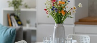 Bright Apartment | Parking | Balcony | Remote Work