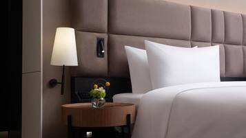 Cubrecamas, colchones Select Comfort y minibar con artículos gratuitos