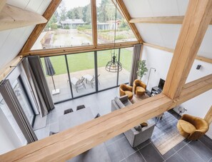 Elite Bungalow, 3 Bedrooms | Living room - Spacious Holiday Park Villa for 10 (Baarle-Nassau)