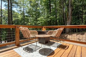 Unclassified image, 5 of 44, button - Tiny Luxe Living: Todd, NC Retreat with Hot Tub and Breathtaking Deck Views (Todd)