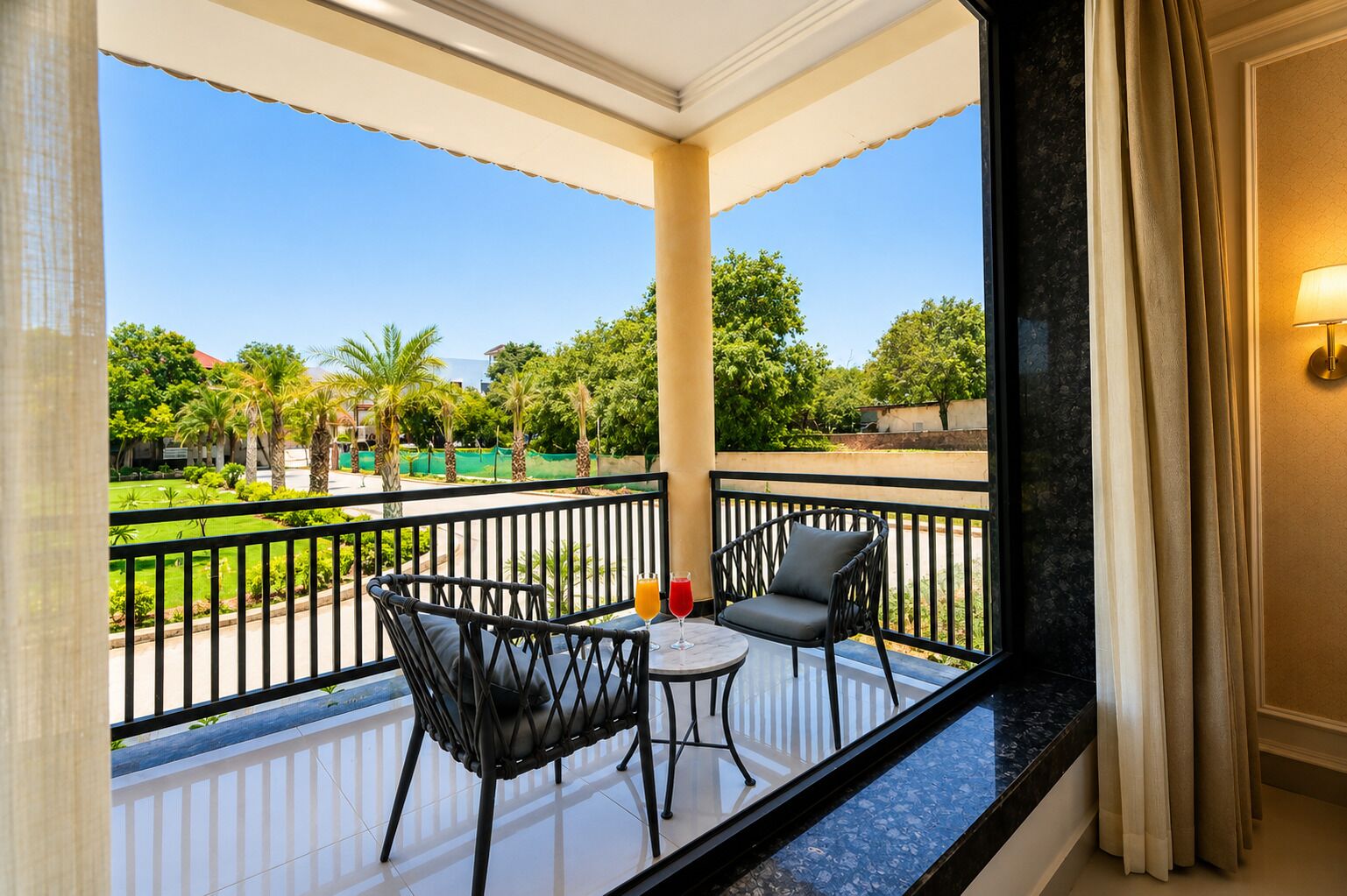 Family Suite with Private Pool | Balcony view