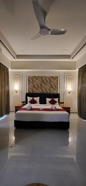 Suíte família, sacada, vista para a piscina