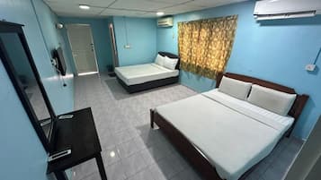 Desk, iron/ironing board, free WiFi, bed sheets