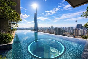 Outdoor pool - Lucentia Residence Bukit Bintang Lalaportbbcc By Vellora (Kuala Lumpur)