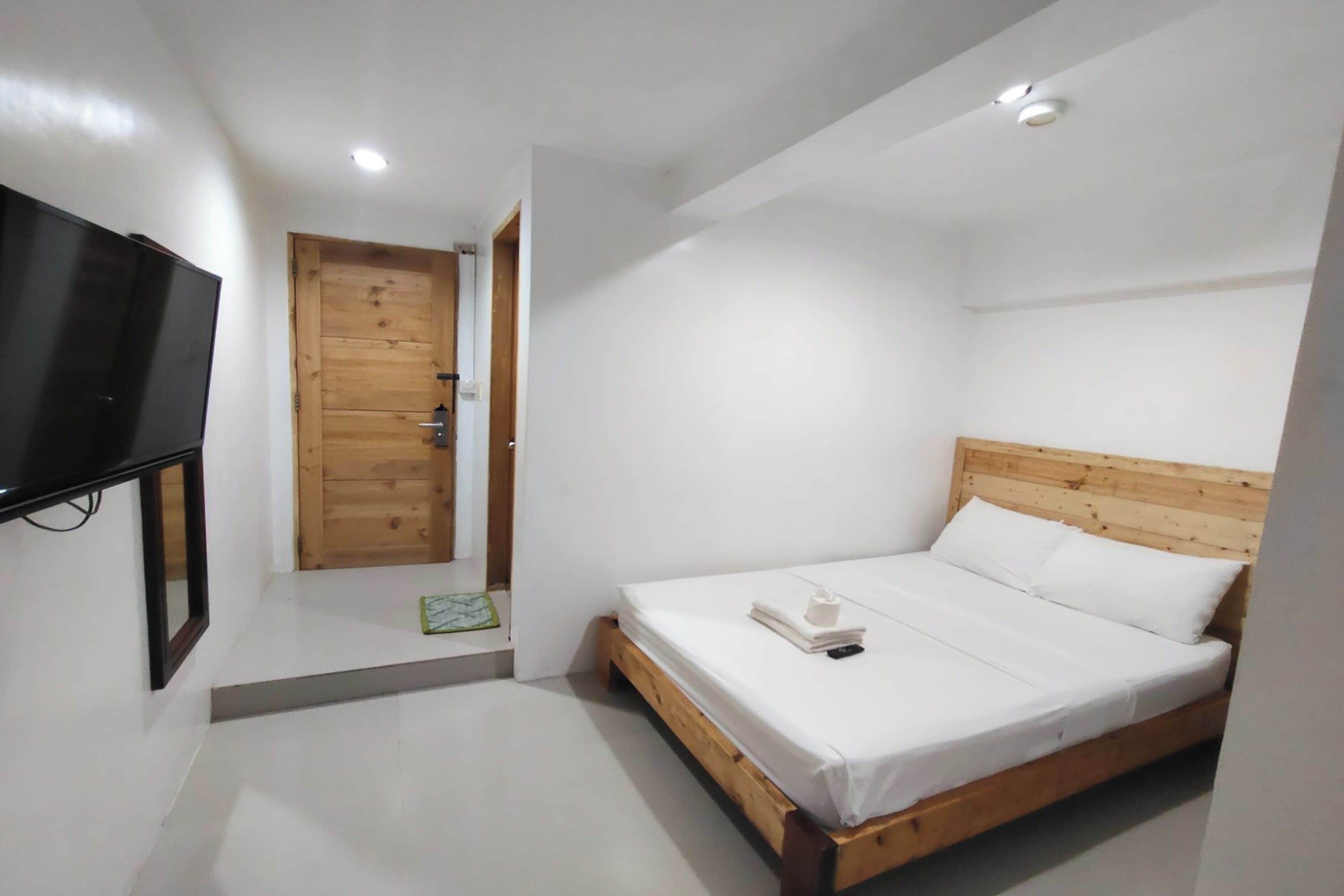 ห้องดับเบิล | โต๊ะทำงาน, Wi-Fi ฟรี, ผ้าปูที่นอน