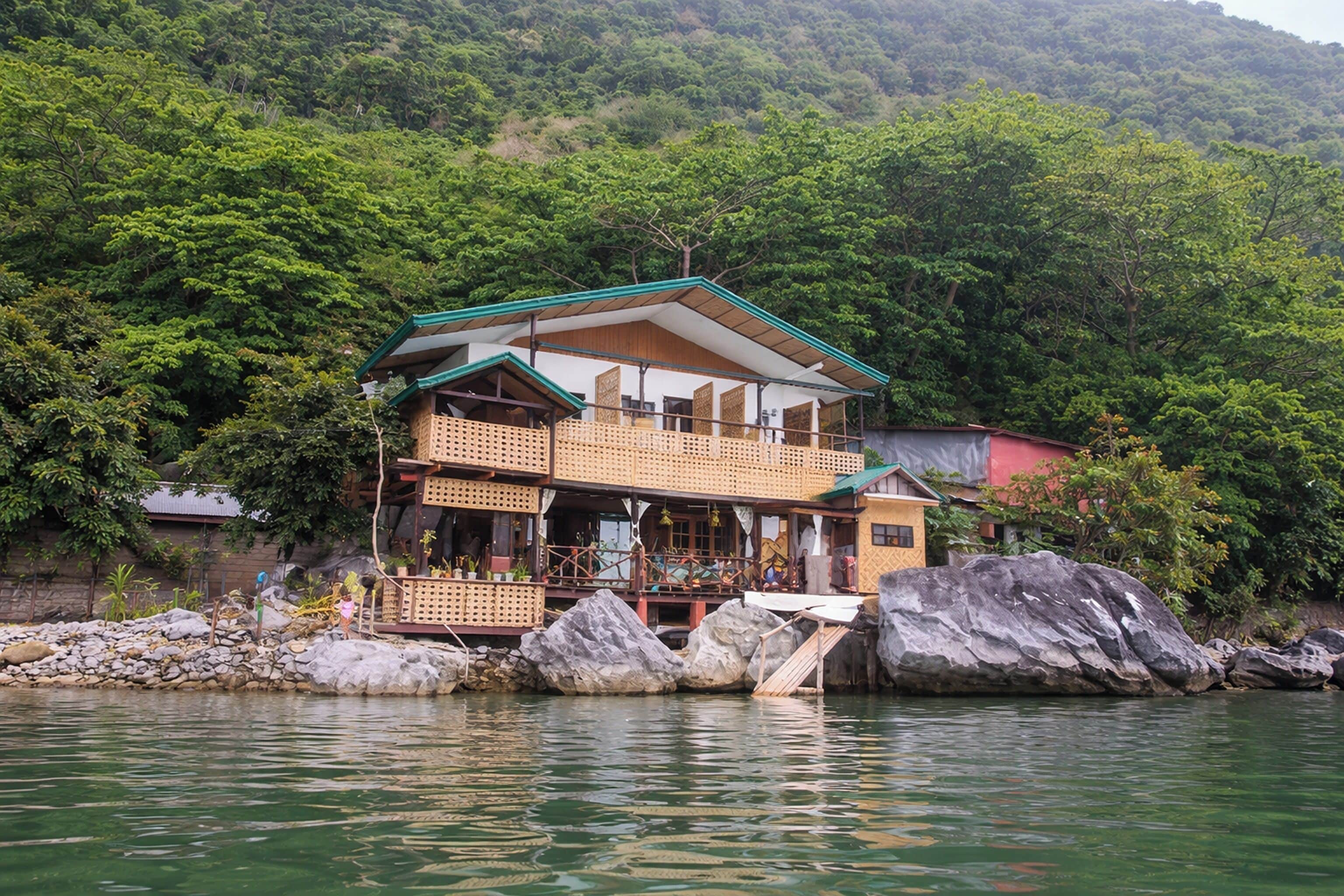 Fachada de la propiedad