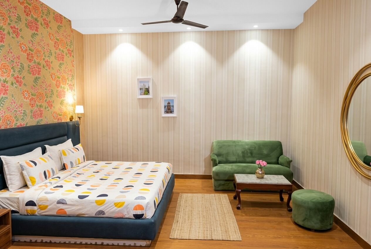 Premium Double Room | Iron/ironing board, free WiFi, bed sheets