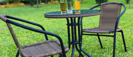 Double or Twin Room, Mountain View | Outdoor dining