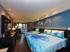 Quarto família, vista para a cidade