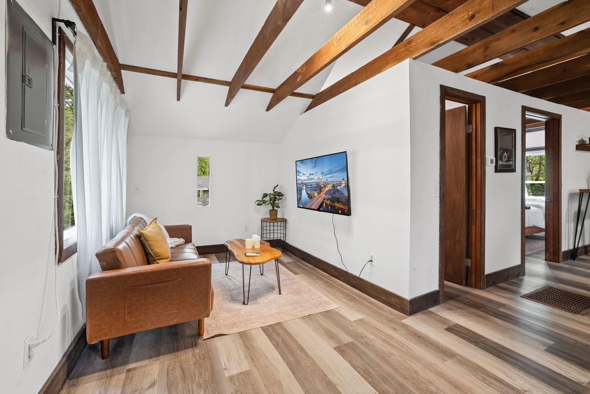 1 Schlafzimmer, Bügeleisen/Bügelbrett, kostenloses WLAN, Bettwäsche