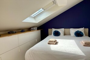 1 slaapkamer, een bureau, gratis wifi