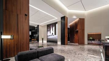 Sala de estar en el lobby