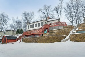 Exterior - Lakefront Home w/ Views, 7 Mi to Dtwn Paw Paw (Paw Paw)
