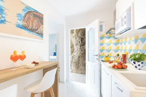 Deluxe Apartment, Sea View | Private kitchen - YourHome - Maris Positano (Positano)