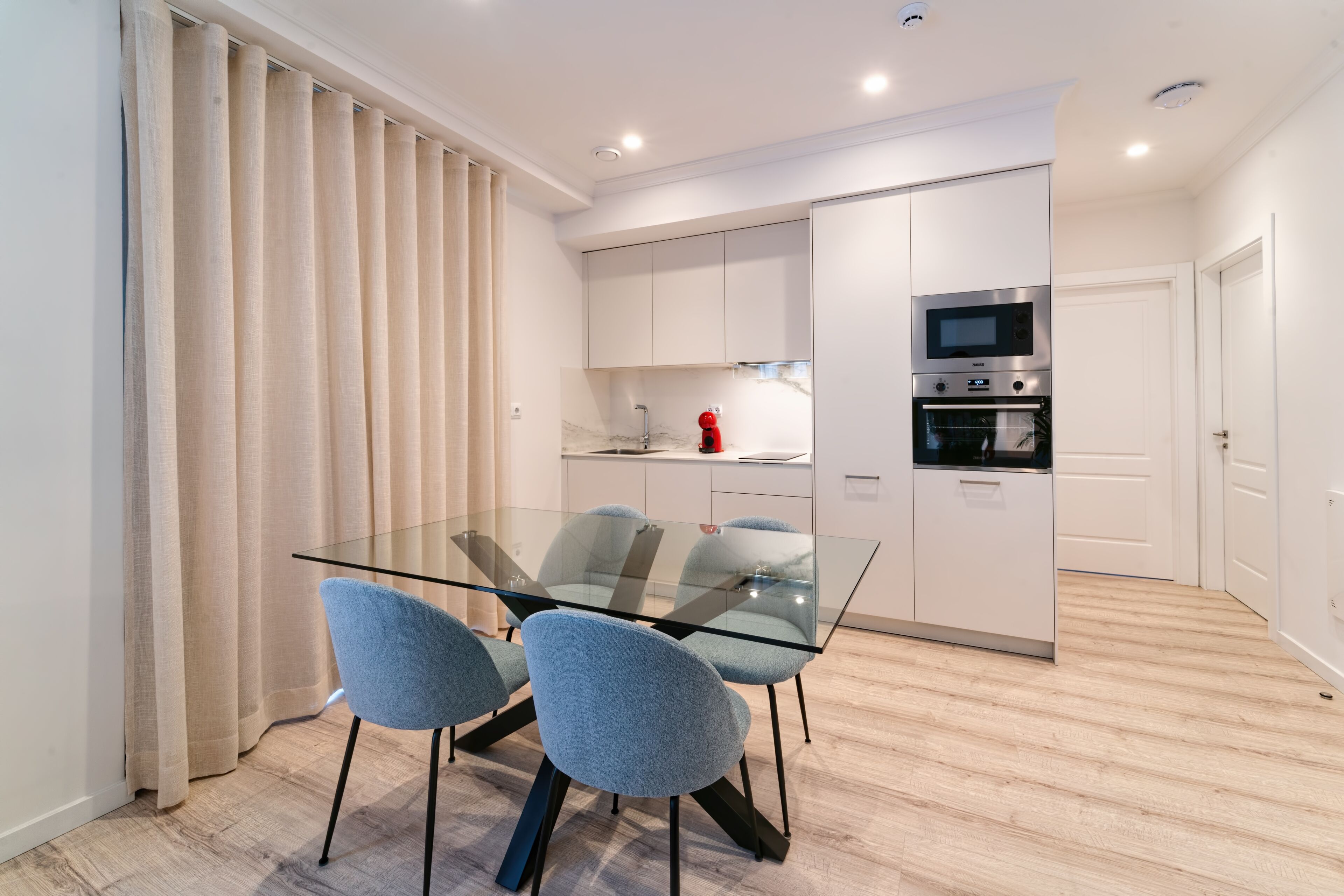 Apartamento Ourense, 1 habitación, 1 baño | 用餐