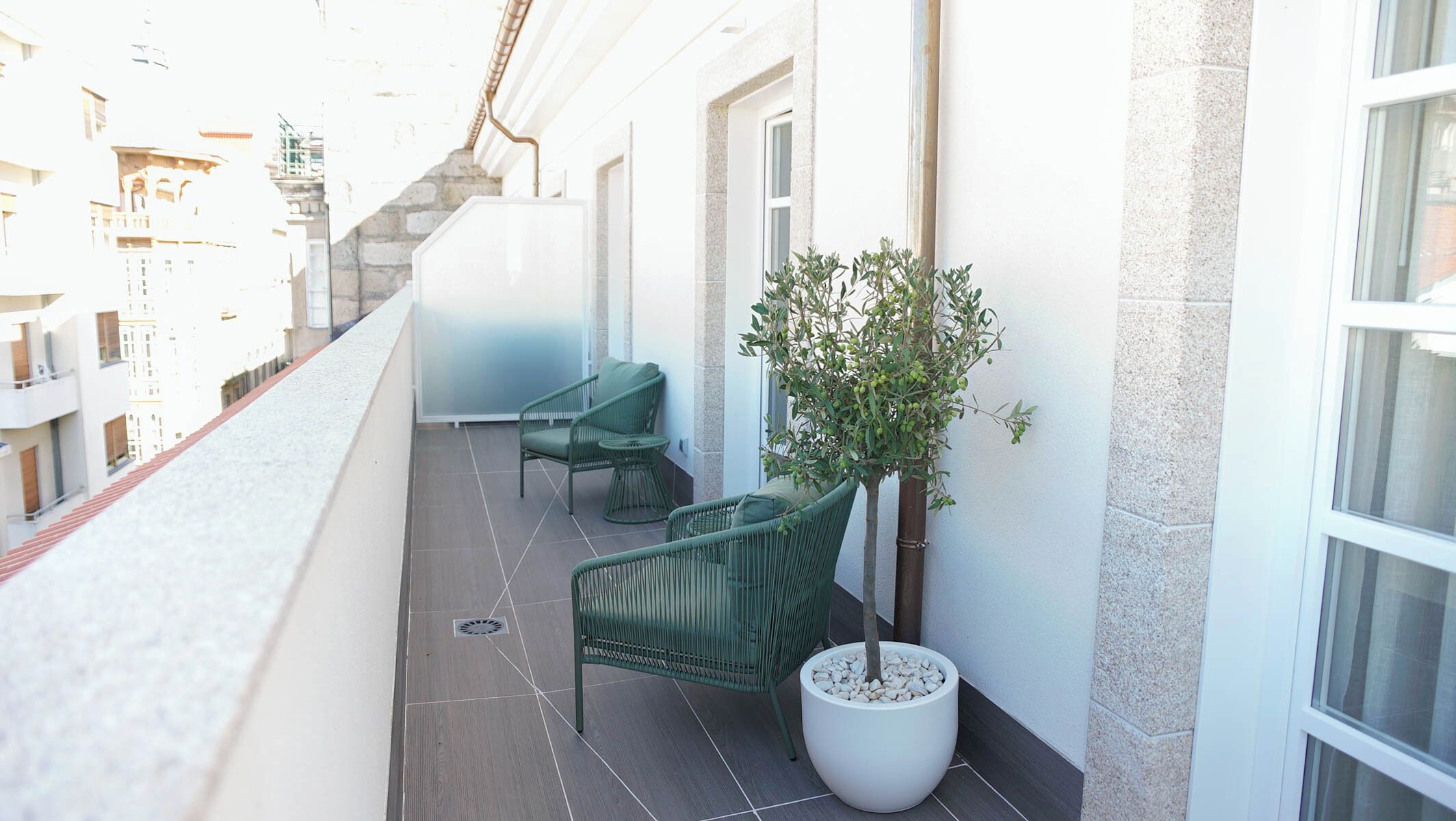 Apartamento Ourense, 3 habitaciones, 2 baños + aseo | Terrein van de accommodatie