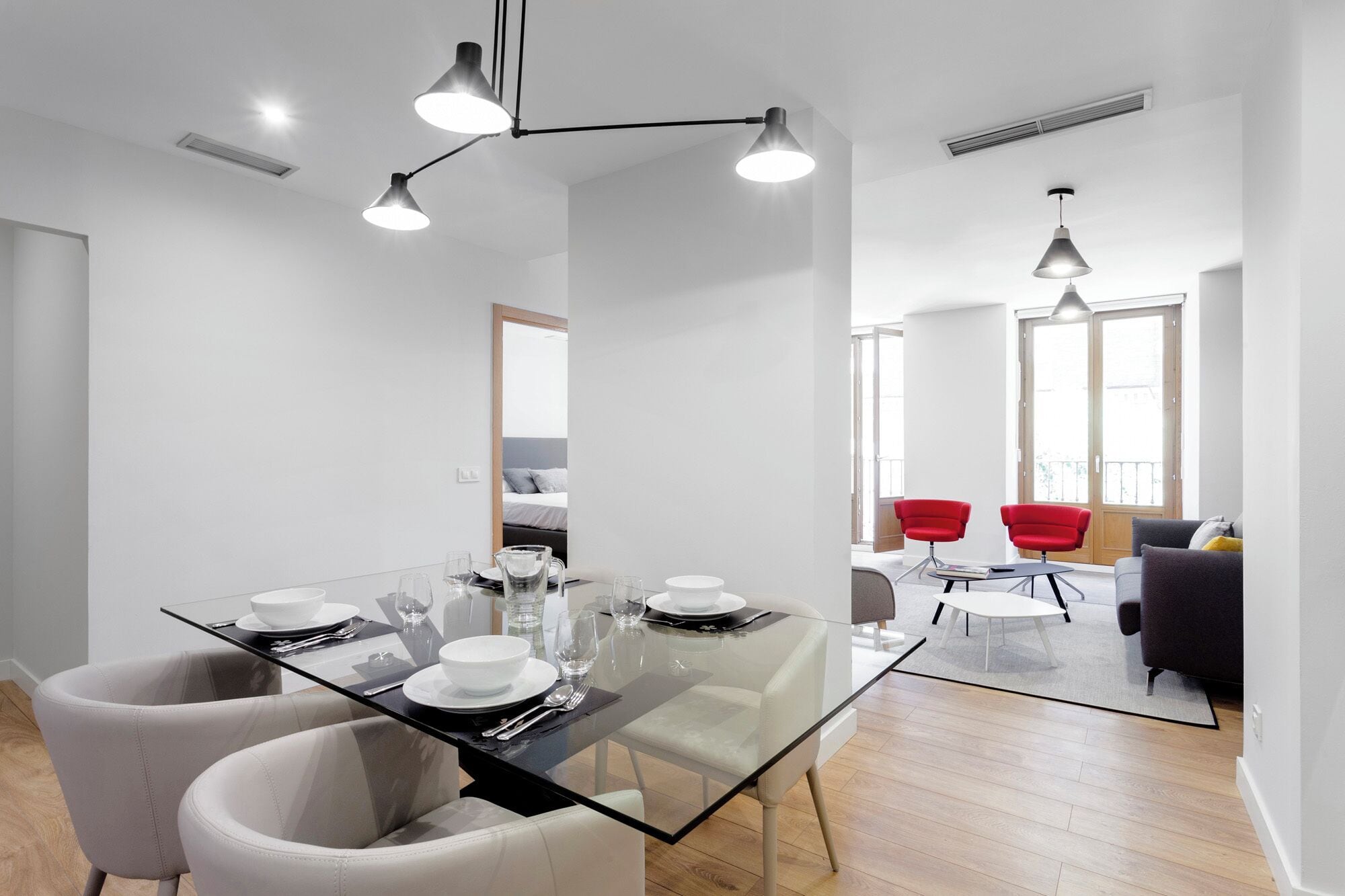 Apartamento Malasaña, 2 habitaciones, 2 baños | Opções para refeição