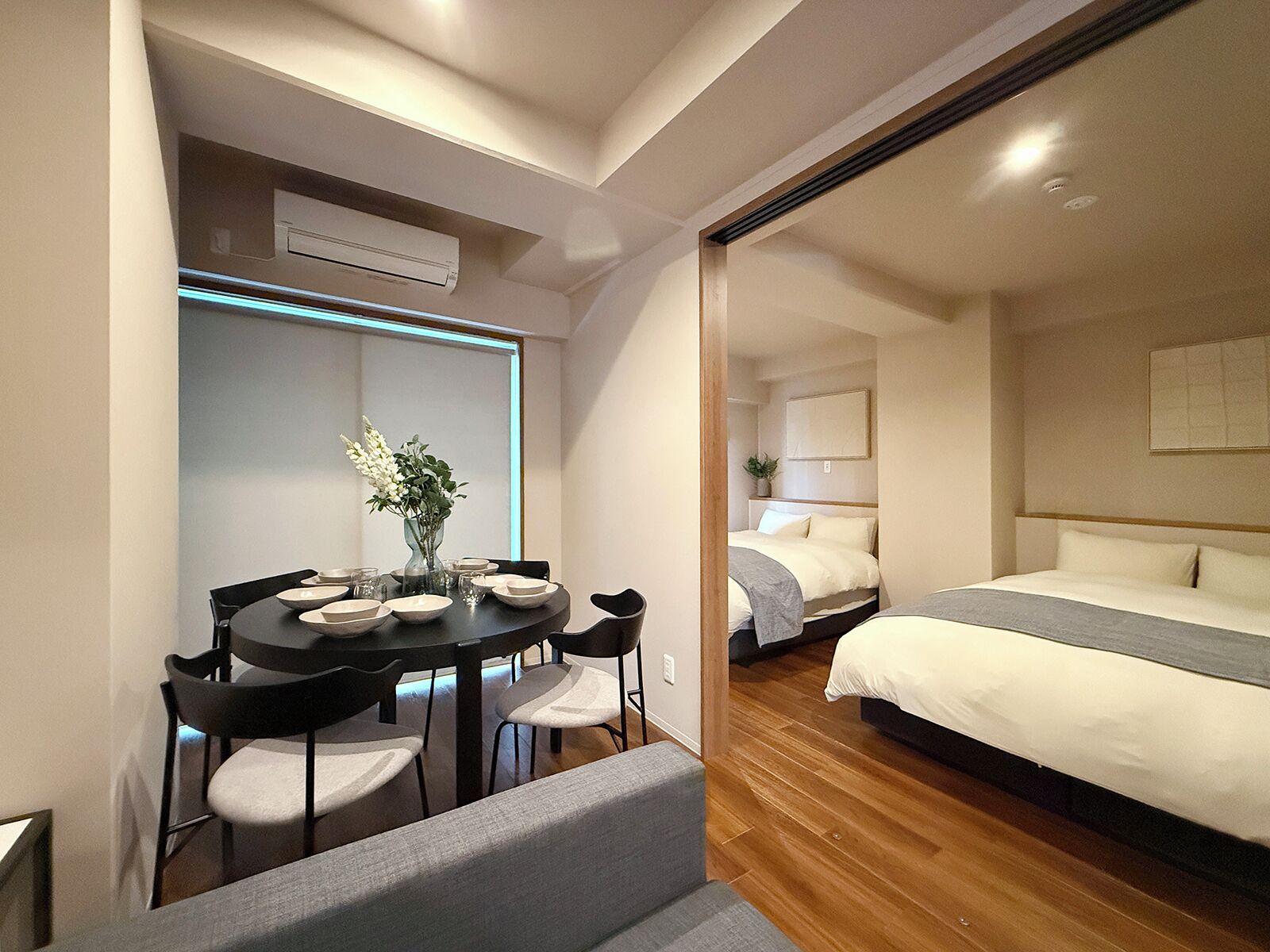 Junior Apartment | Living area | 55-inch Smart TV with cable channels