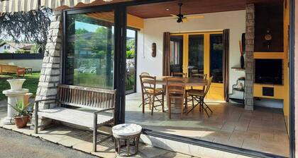 Pleasant house with veranda, garden and swimming pool