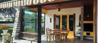 Pleasant house with veranda, garden and swimming pool