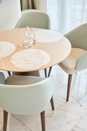 Dining - Seaview Mercury Tower Apartment With Rooftop Pool (Saint Julian's)
