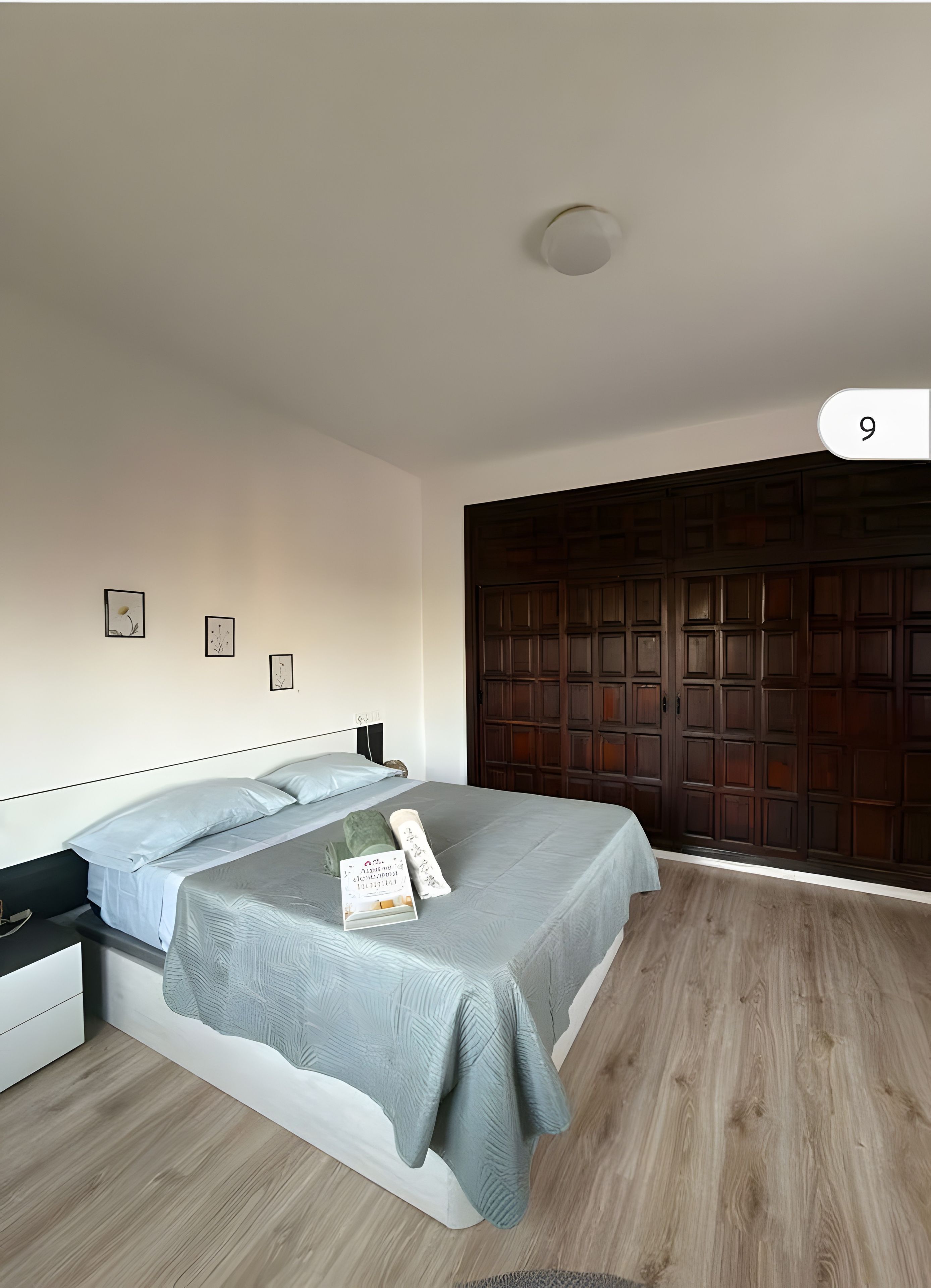 3 dormitorios, tabla de planchar con plancha, wifi y ropa de cama