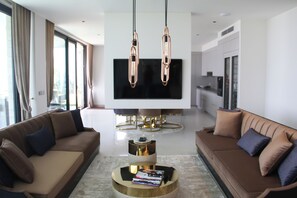 Living area - Villara Ultra Luxury Daily Housekeeping Private Cook Chauffeur Service (Turgutreis)