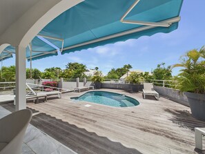 Pool - Charming house with pool near golf course 8 guests (Saint-François)